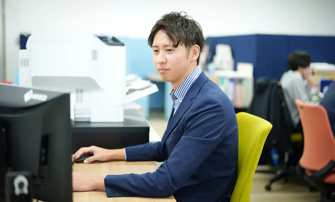 幅広い業務を経験できる職場